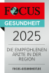 Siegel Focus Gesundheit 2025